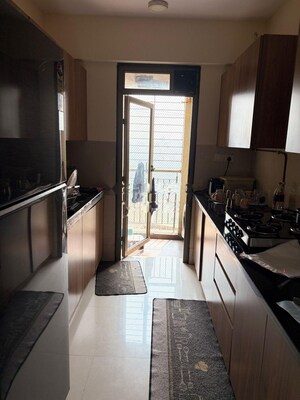 Kitchen in 2 BHK Apartment at Lodha Splendora, Ghodbunder Road – for Rent