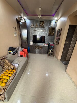 Living Room in 1 BHK Apartment at Gurukrupa Raj Hills, Borivali East – for Sale