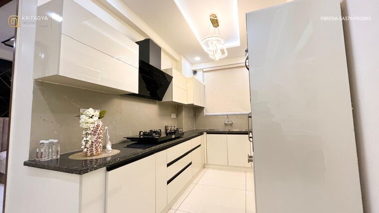 Kitchen, the-suman-marvelous 3 Bedroom 1450 Sq.Ft. Apartment In Ramgarh Bhudda Zirakpur 10547121