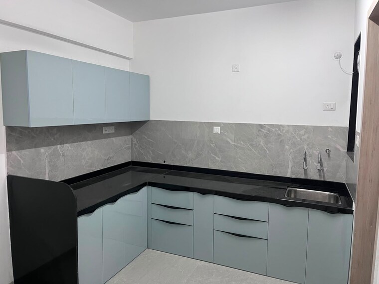 Kitchen, zen-elite 2.5 Bedroom 1000 Sq.Ft. Builder Floor In Kharadi Pune 10554578