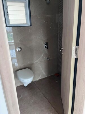 Bathroom in 2.5 BHK Builder Floor at Zen Elite, Kharadi – for Rent