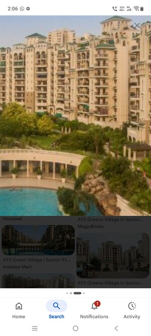 3.5 BHK Apartment – Exterior View View at ATS Green Village, Sector 93a - for Rent