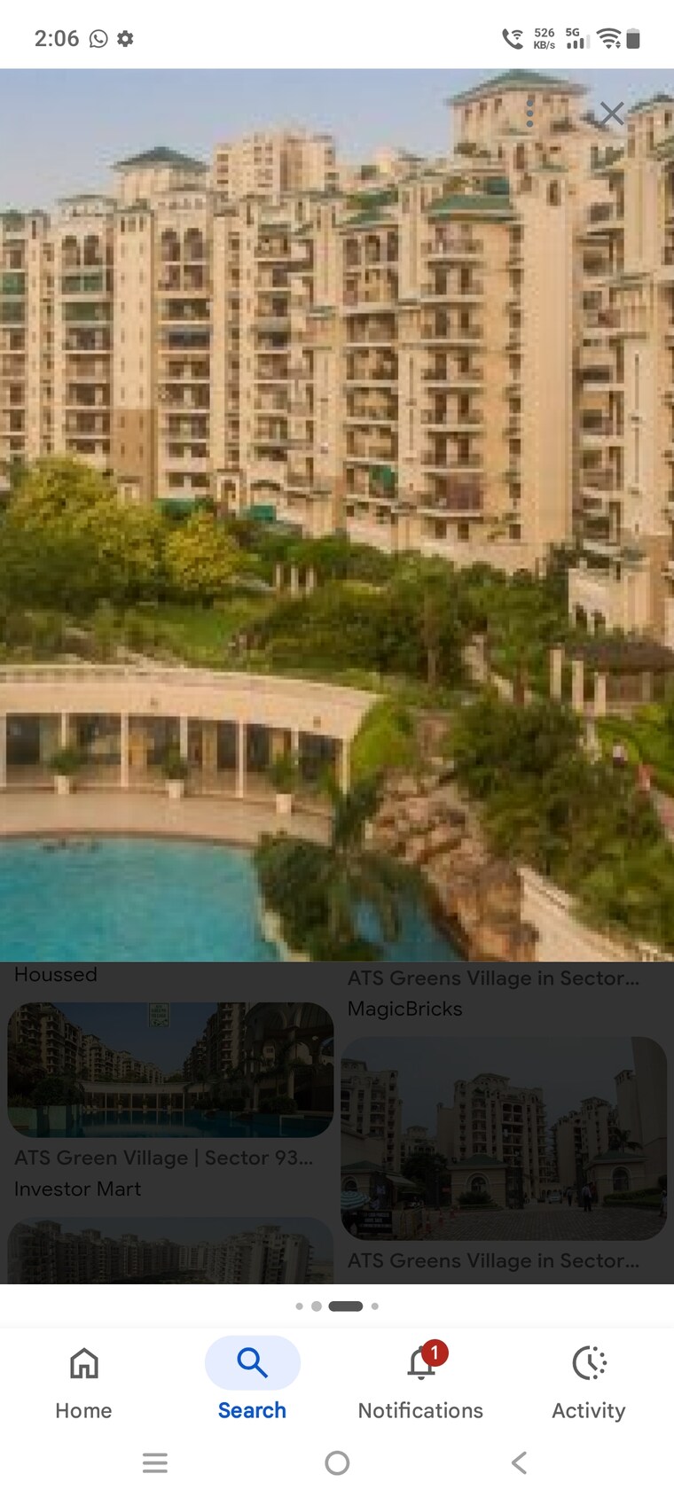 Exterior View, ats-green-village 3.5 Bedroom 1750 Sq.Ft. Apartment In Sector 93a Noida 10554583