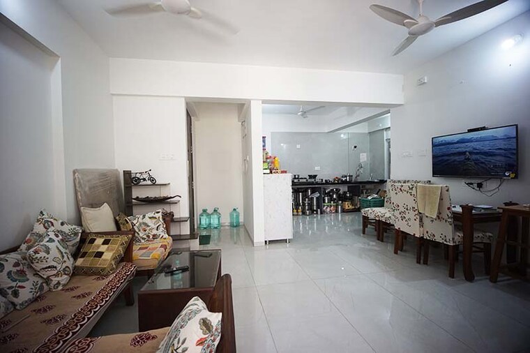 Living Room, moshi 2 Bedroom 688 Sq.Ft. Apartment In Moshi Pune 10554595
