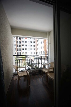 Living Room in 2 BHK Apartment at Moshi – for Sale