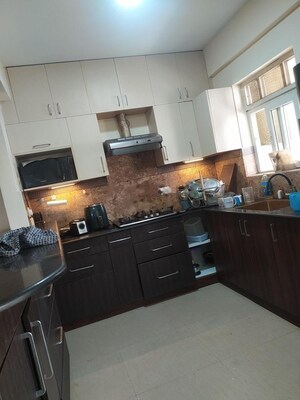 Kitchen in 2 BHK Apartment at Vahe Landmark, Gunjur Palya – for Rent
