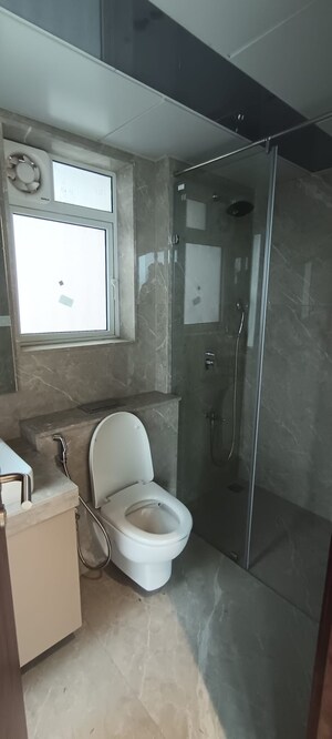 Bathroom in 3 BHK Apartment at LnT Elixir Reserve, Powai – for Rent