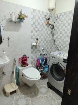 Bathroom in 2 BHK Apartment at Jagdale Velvet, Vartak Nagar – for Rent