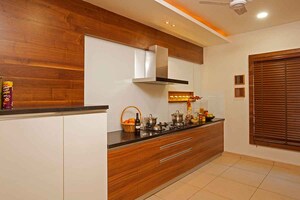 Kitchen in 3.5 BHK Apartment at Konark Vista, Magarpatta City – for Sale