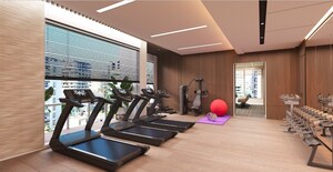 Gym in 3 BHK Apartment at Gulmohar Road – for Sale