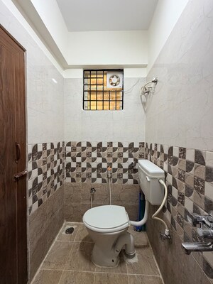 Bathroom in 2 BHK Apartment at Jai Park Square, Kodigehalli – for Rent