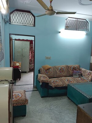 Living Room in 1 BHK Builder Floor at Lajpat Nagar 4 – for Rent