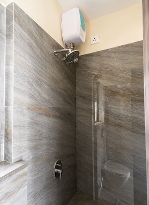 Bathroom in 2 BHK Apartment at Veena Synergy, Andheri East – for Rent
