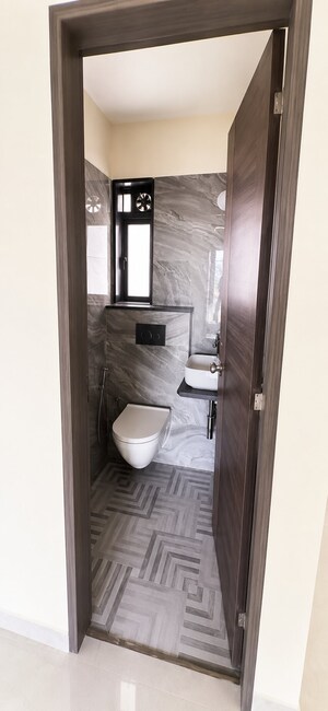 Bathroom in 2 BHK Apartment at Veena Synergy, Andheri East – for Rent