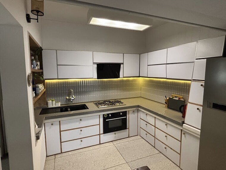 Kitchen, paranjape-schemes-yuthika 3 Bedroom 1650 Sq.Ft. Apartment In Baner Pune 10556105