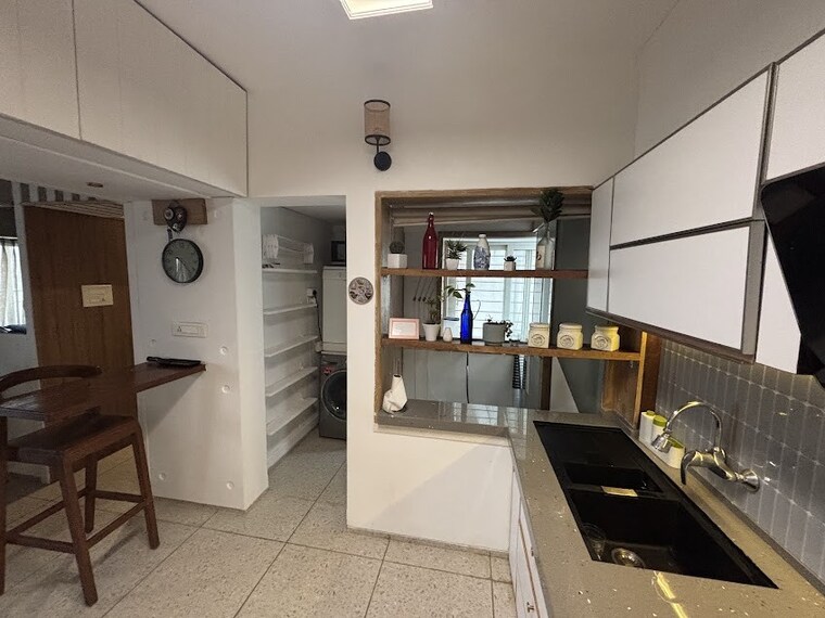 Kitchen, paranjape-schemes-yuthika 3 Bedroom 1650 Sq.Ft. Apartment In Baner Pune 10556105