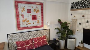 Bedroom in 3 BHK Apartment at Paranjape Schemes Yuthika, Baner – for Rent