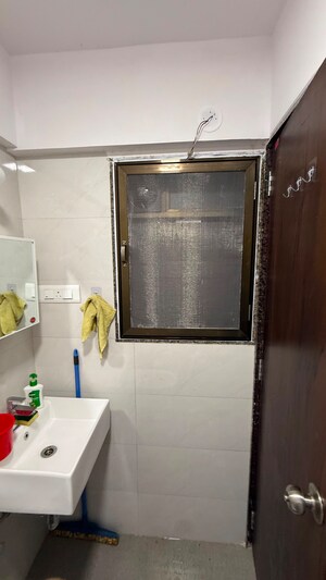 Bathroom in 1 BHK Apartment at Atul Horizon, Bhandup West – for Rent