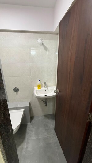 Bathroom in 1 BHK Apartment at Atul Horizon, Bhandup West – for Rent
