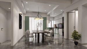 Living Room in 3 BHK Apartment at T And T The Blue, Siddharth Vihar – for Sale