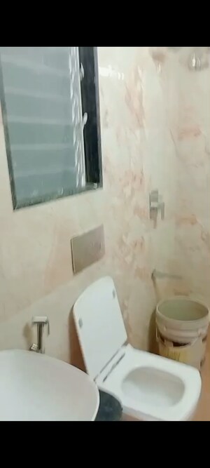 Bathroom in 1 BHK Apartment at Hari Pearl Hans Residency, Kurla – for Rent