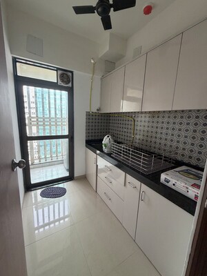 Kitchen/pantry in 1 BHK Apartment at Lodha Vista, Lower Parel – for Rent