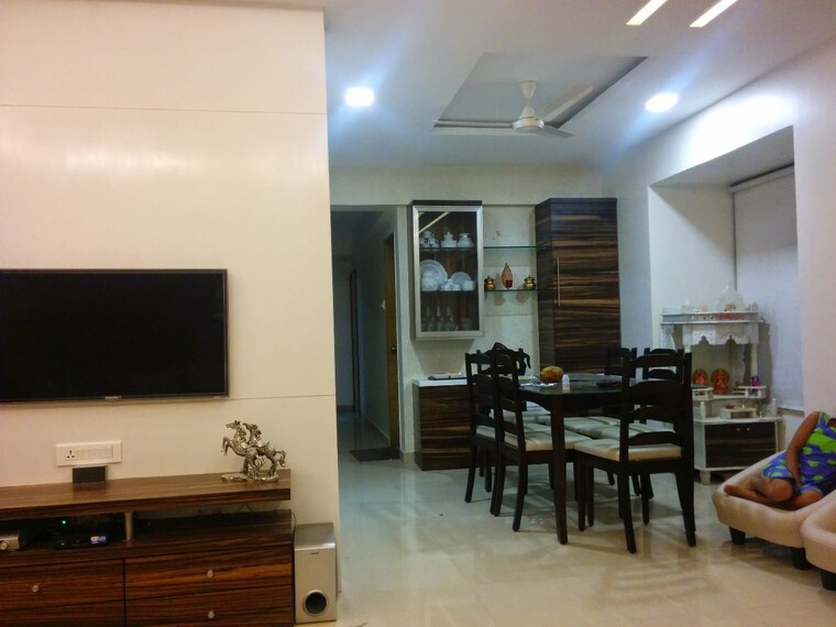 Living Room, montvert-finesse-apartment 3 Bedroom 1300 Sq.Ft. Apartment In Pashan Pune 10556126