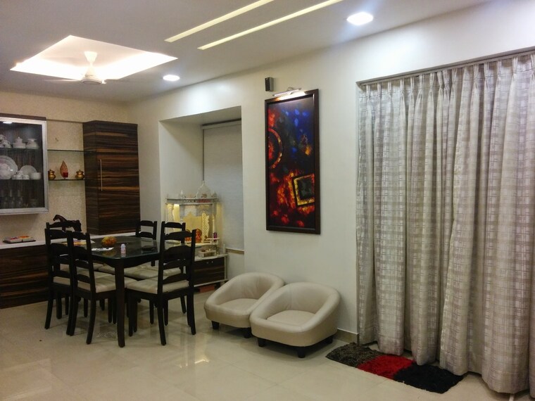 Living Room, montvert-finesse-apartment 3 Bedroom 1300 Sq.Ft. Apartment In Pashan Pune 10556126