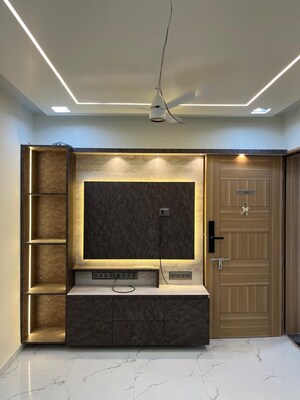 Living Room in 1 BHK Apartment at Lodha Panacea 1, Dombivli East – for Rent