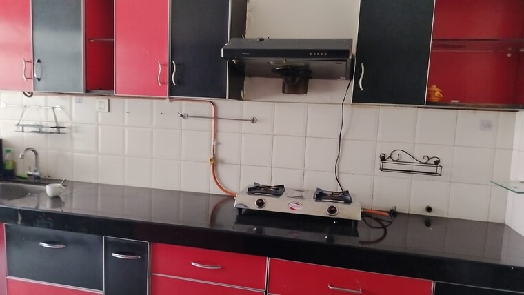 Kitchen, agarwal-the-west-wing 3 Bedroom 1300 Sq.Ft. Apartment In Baner Pune 10556175