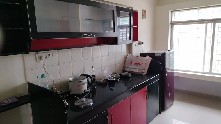 Kitchen, agarwal-the-west-wing 3 Bedroom 1300 Sq.Ft. Apartment In Baner Pune 10556175