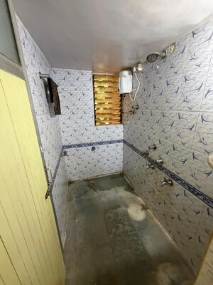 Bathroom in 1 BHK Apartment at Vardhman Vatika, Majiwada – for Rent