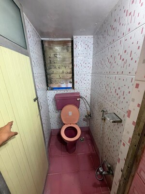 Bathroom in 1 BHK Apartment at Vardhman Vatika, Majiwada – for Rent