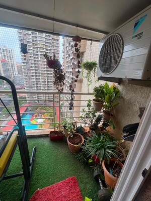 Balcony in 2 BHK Apartment at Paradise Sai Mannat, Kharghar – for Rent
