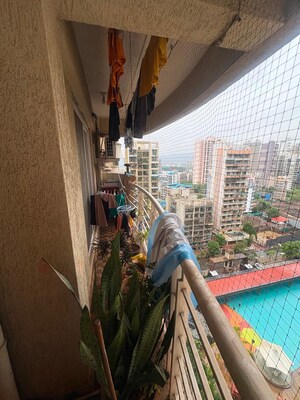 Balcony in 2 BHK Apartment at Paradise Sai Mannat, Kharghar – for Rent