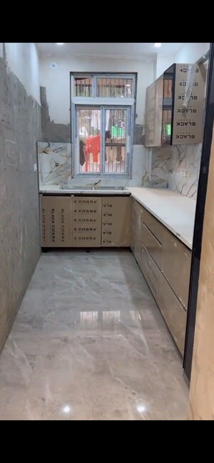 Kitchen in 3 BHK Builder Floor at Sainik Colony – for Sale