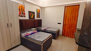 Bedroom in 1 RK Independent House at Sector 21 – for Rent