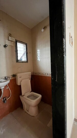 Bathroom in 2 BHK Apartment at Balaji Krupa CHS, Nerul – for Rent