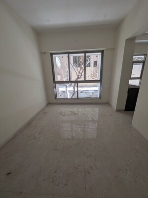 Living Room in 1 BHK Apartment at Reliance Swastik, Borivali West – for Rent