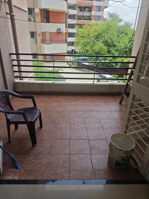 Balcony in 3 BHK Apartment at Belvalkar Mitrangan, Baner – for Rent