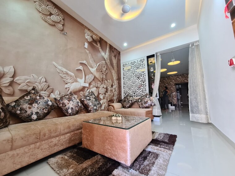 Living Room, ambala highway 3 Bedroom 1350 Sq.Ft. Independent House In Ambala Highway Zirakpur 10556261