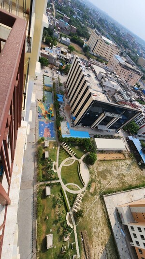 Balcony in 3 BHK Apartment at Parth Blue Monarch, Gomti Nagar – for Rent