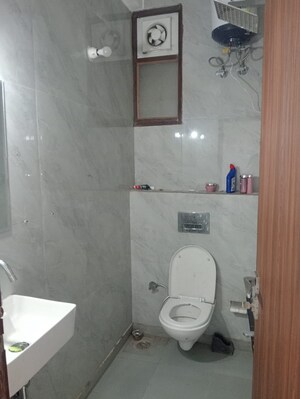 Bathroom in 2 BHK Builder Floor at Malviya Nagar – for Rent