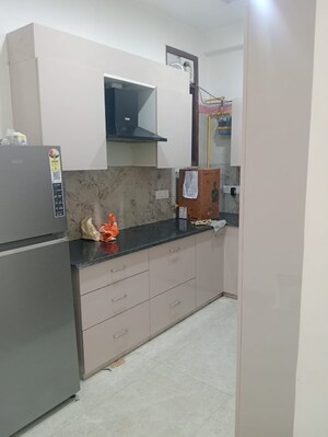 Kitchen in 2 BHK Builder Floor at Malviya Nagar – for Rent