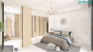 Bedroom in 3 BHK Builder Floor at Ozone Apartment, Sector 104 – for Sale