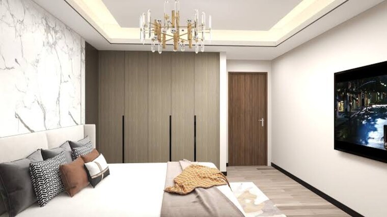 Bedroom, ozone-apartment 3 Bedroom 1540 Sq.Ft. Builder Floor In Sector 104 Noida 10556285