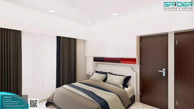Bedroom, ozone-apartment 3 Bedroom 1540 Sq.Ft. Builder Floor In Sector 104 Noida 10556285