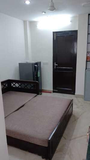 Living Room in 1 RK Builder Floor at Malviya Nagar – for Rent