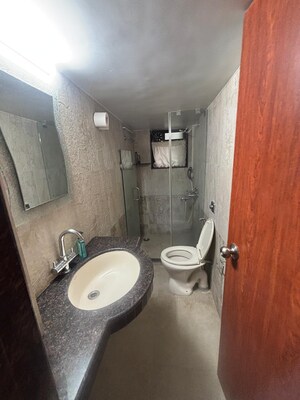 Bathroom in 2 BHK Apartment at New Rajendra Apartment CHS, Mahim – for Rent