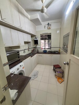 Kitchen in 2 BHK Apartment at New Rajendra Apartment CHS, Mahim – for Rent